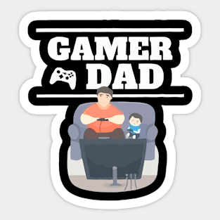 gamer dad Sticker